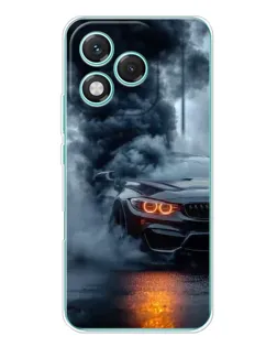 Чехол для Huawei Honor 400 Lite с картинкой «BMW M-Power — абстракция»