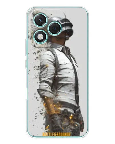 Чехол для Huawei Honor 400 Lite с картинкой «PUBG — боец в пыли»