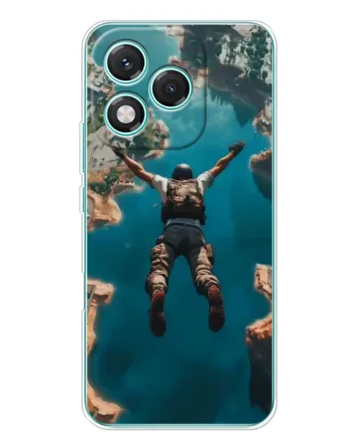 Чехол для Huawei Honor 400 Lite с картинкой «PUBG — свободное падение»