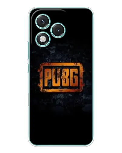 Чехол для Huawei Honor 400 Lite с картинкой «PUBG — золотой логотип»