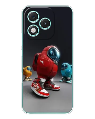 Чехол для Huawei Honor 400 Lite с картинкой «Among Us — 3D стиль»