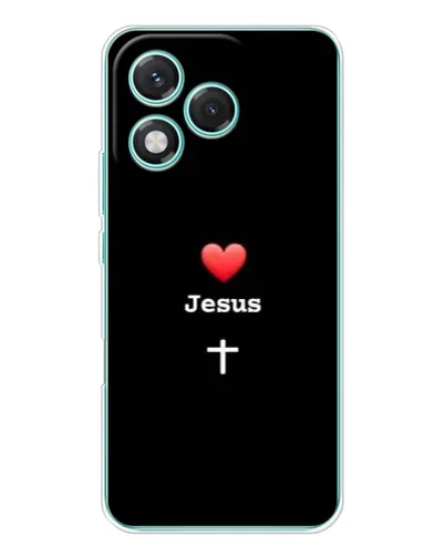 Чехол для Huawei Honor 400 Lite с картинкой «Сердце - Jesus» Чехол для Huawei Honor 400 Lite с картинкой «Сердце - Jesus»