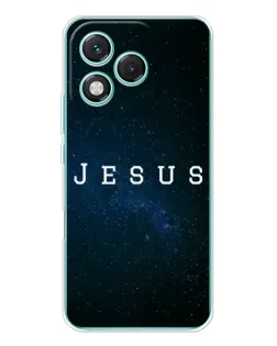 Чехол для Huawei Honor 400 Lite с картинкой «Звездное небо Jesus»