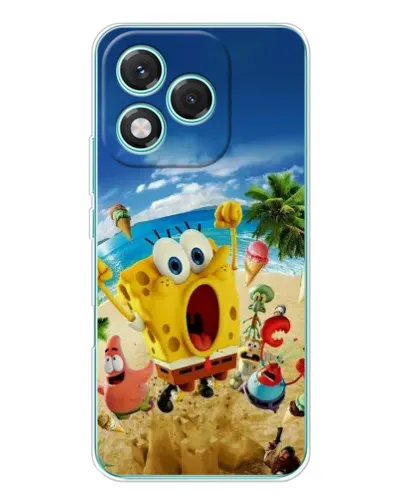 Чехол для Huawei Honor 400 Lite с картинкой «Развлечения на пляже»