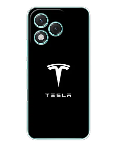 Чехол для Huawei Honor 400 Lite с картинкой «Tesla White Logo» Чехол для Huawei Honor 400 Lite с картинкой «Tesla White Logo»