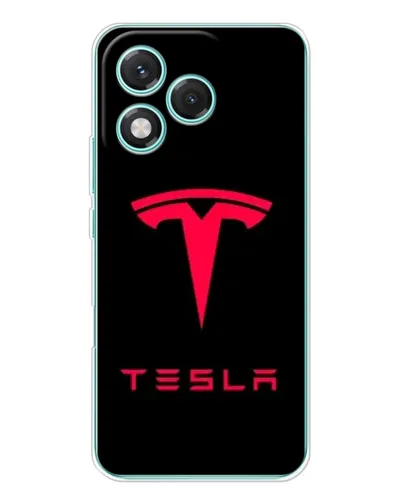 Чехол для Huawei Honor 400 Lite с картинкой «Tesla Red Logo» Чехол для Huawei Honor 400 Lite с картинкой «Tesla Red Logo»