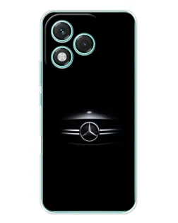 Чехол для Huawei Honor 400 Lite с картинкой «Mercedes — абстрактные линии»
