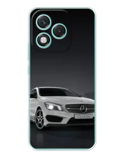 Чехол для Huawei Honor 400 Lite с картинкой «Mercedes AMG GT Silver»