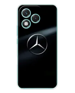 Чехол для Huawei Honor 400 Lite с картинкой «Mercedes на металле» Чехол для Huawei Honor 400 Lite с картинкой «Mercedes на металле»
