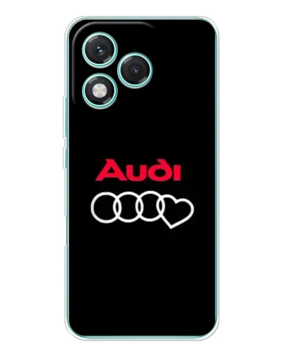 Чехол для Huawei Honor 400 Lite с картинкой «Логотип Audi Heart» Чехол для Huawei Honor 400 Lite с картинкой «Логотип Audi Heart»
