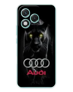 Чехол для Huawei Honor 400 Lite с картинкой «Пантера и Audi»
