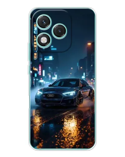 Чехол для Huawei Honor 400 Lite с картинкой «Ночной город и Audi» Чехол для Huawei Honor 400 Lite с картинкой «Ночной город и Audi»