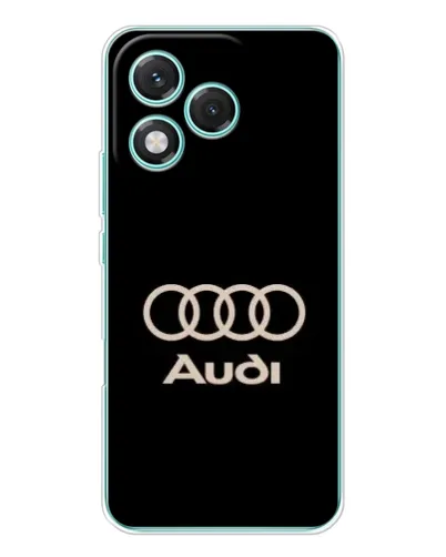 Чехол для Huawei Honor 400 Lite с картинкой «Audi — золотой логотип» Чехол для Huawei Honor 400 Lite с картинкой «Audi — золотой логотип»