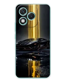 Чехол для Huawei Honor 400 Lite с картинкой «Ночной Lamborghini драйв»
