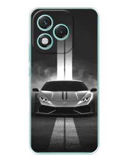 Чехол для Huawei Honor 400 Lite с картинкой «Lamborghini симметрия дорог»