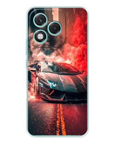 Чехол для Huawei Honor 400 Lite с картинкой «Lamborghini красный дым» Чехол для Huawei Honor 400 Lite с картинкой «Lamborghini красный дым»
