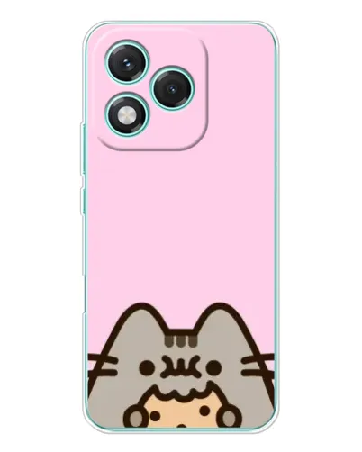 Чехол для Huawei Honor 400 Lite с картинкой «Pusheen и печенье»