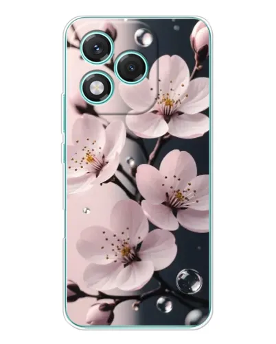 Чехол для Huawei Honor 400 Lite с картинкой «Нежная сакура и капли» Чехол для Huawei Honor 400 Lite с картинкой «Нежная сакура и капли»