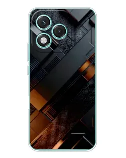 Чехол для Huawei Honor 400 Lite с картинкой «Черные геометрические блоки» Чехол для Huawei Honor 400 Lite с картинкой «Черные геометрические блоки»