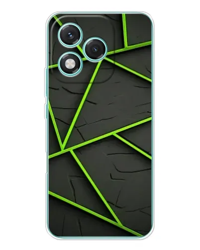 Чехол для Huawei Honor 400 Lite с картинкой «Зеленые геометрические линии» Чехол для Huawei Honor 400 Lite с картинкой «Зеленые геометрические линии»