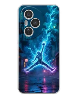 Чехол для Huawei Honor 400 Pro с картинкой «Jordan Gold Jumpman»
