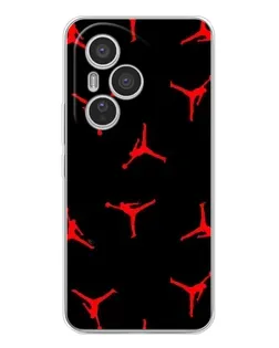 Чехол для Huawei Honor 400 Pro с картинкой «Jordan Red Pattern»