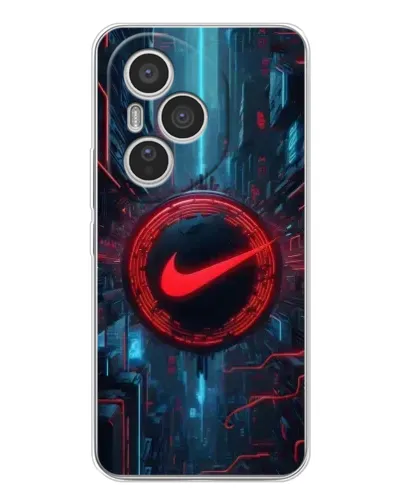 Чехол для Huawei Honor 400 Pro с картинкой «Техногенный стиль Nike» Чехол для Huawei Honor 400 Pro с картинкой «Техногенный стиль Nike»