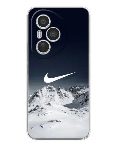 Чехол для Huawei Honor 400 Pro с картинкой «Nike — зимние горы» Чехол для Huawei Honor 400 Pro с картинкой «Nike — зимние горы»