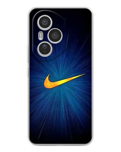 Чехол для Huawei Honor 400 Pro с картинкой «Синий пульс Nike» Чехол для Huawei Honor 400 Pro с картинкой «Синий пульс Nike»