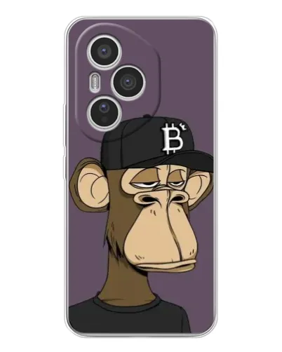 Чехол для Huawei Honor 400 Pro с картинкой «Bored Ape в кепке» Чехол для Huawei Honor 400 Pro с картинкой «Bored Ape в кепке»