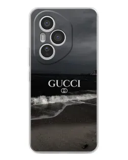 Чехол для Huawei Honor 400 Pro с картинкой «Gucci — морской прибой»
