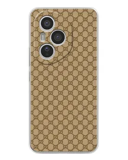Чехол для Huawei Honor 400 Pro с картинкой «Gucci — классический беж»