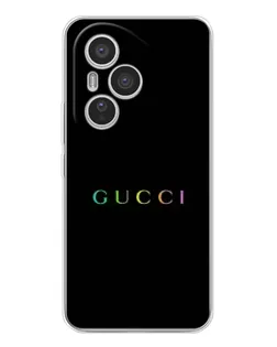 Чехол для Huawei Honor 400 Pro с картинкой «Gucci — неоновый минимализм»