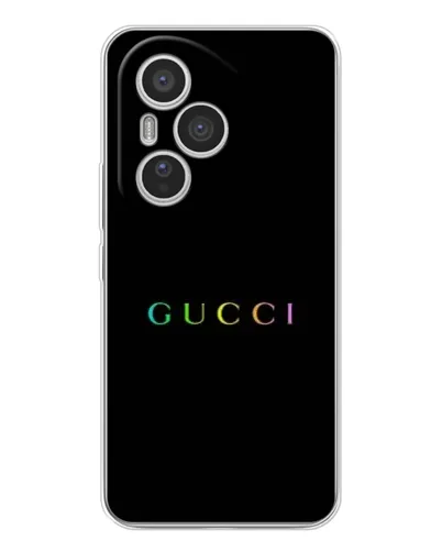 Чехол для Huawei Honor 400 Pro с картинкой «Gucci — неоновый минимализм» Чехол для Huawei Honor 400 Pro с картинкой «Gucci — неоновый минимализм»