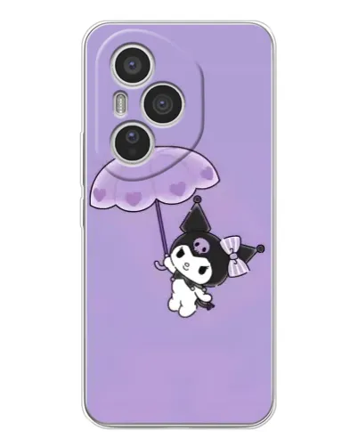 Чехол для Huawei Honor 400 Pro с картинкой «Kuromi с зонтиком»