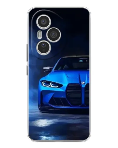 Чехол для Huawei Honor 400 Pro с картинкой «Голубая BMW M4» Чехол для Huawei Honor 400 Pro с картинкой «Голубая BMW M4»