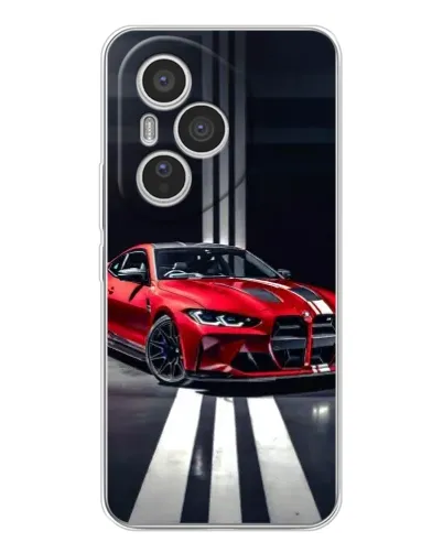 Чехол для Huawei Honor 400 Pro с картинкой «Красная BMW на дороге» Чехол для Huawei Honor 400 Pro с картинкой «Красная BMW на дороге»