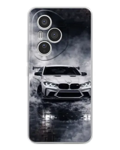 Чехол для Huawei Honor 400 Pro с картинкой «BMW сквозь туман» Чехол для Huawei Honor 400 Pro с картинкой «BMW сквозь туман»
