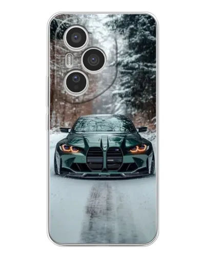 Чехол для Huawei Honor 400 Pro с картинкой «BMW в зимнем лесу» Чехол для Huawei Honor 400 Pro с картинкой «BMW в зимнем лесу»