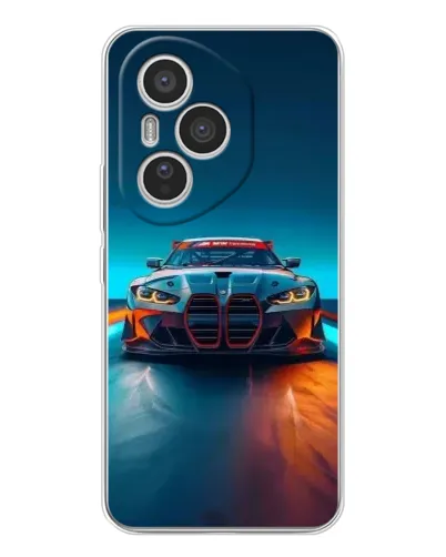 Чехол для Huawei Honor 400 Pro с картинкой «BMW — огни неона» Чехол для Huawei Honor 400 Pro с картинкой «BMW — огни неона»