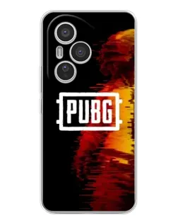 Чехол для Huawei Honor 400 Pro с картинкой «Яркий логотип PUBG»