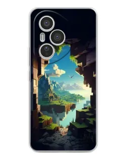 Чехол для Huawei Honor 400 Pro с картинкой «Вид из пещеры»