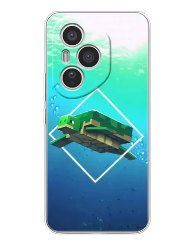 Чехол для Huawei Honor 400 Pro с картинкой «Черепаха Minecraft» Чехол для Huawei Honor 400 Pro с картинкой «Черепаха Minecraft»