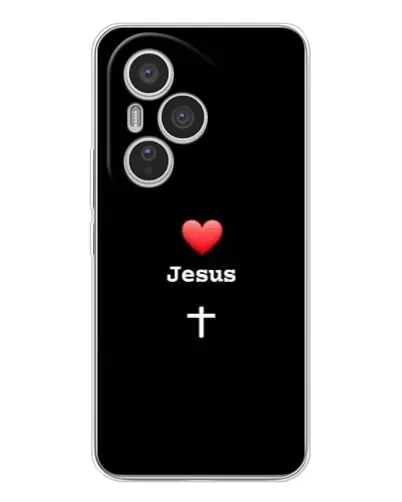 Чехол для Huawei Honor 400 Pro с картинкой «Сердце - Jesus» Чехол для Huawei Honor 400 Pro с картинкой «Сердце - Jesus»