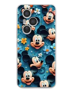 Чехол для Huawei Honor 400 Pro с картинкой «Паттерн Микки и Минни»