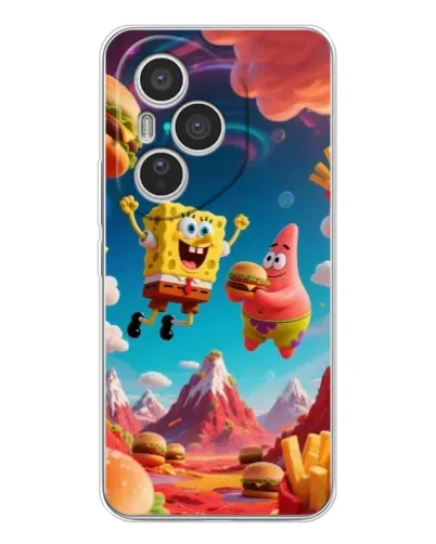 Чехол для Huawei Honor 400 Pro с картинкой «Космический фастфуд» Чехол для Huawei Honor 400 Pro с картинкой «Космический фастфуд»