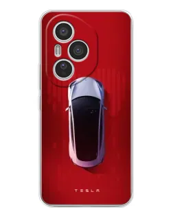 Чехол для Huawei Honor 400 Pro с картинкой «Tesla Top View» Чехол для Huawei Honor 400 Pro с картинкой «Tesla Top View»
