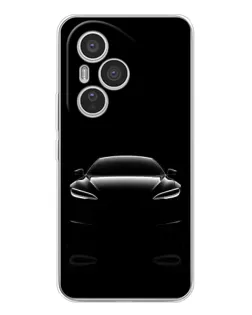 Чехол для Huawei Honor 400 Pro с картинкой «Силуэт Tesla Night» Чехол для Huawei Honor 400 Pro с картинкой «Силуэт Tesla Night»