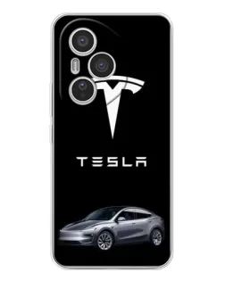 Чехол для Huawei Honor 400 Pro с картинкой «Tesla Model Y» Чехол для Huawei Honor 400 Pro с картинкой «Tesla Model Y»