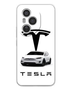 Чехол для Huawei Honor 400 Pro с картинкой «Tesla White Style» Чехол для Huawei Honor 400 Pro с картинкой «Tesla White Style»